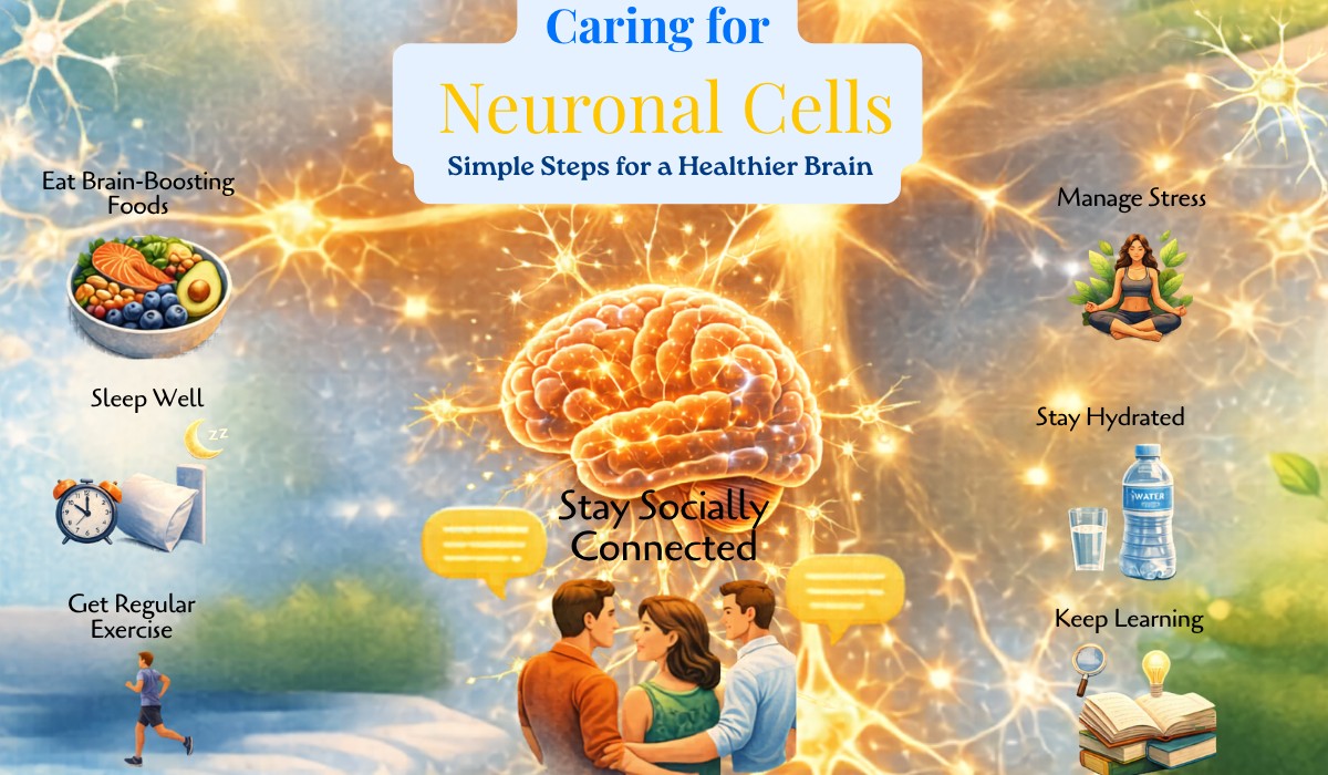 Caring for Neuronal Cells: Simple Steps for a Healthier Brain